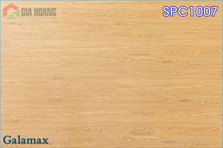Công trình sàn nhựa giả gỗ Galamax SPC 1007 tại quận 8 , HCM